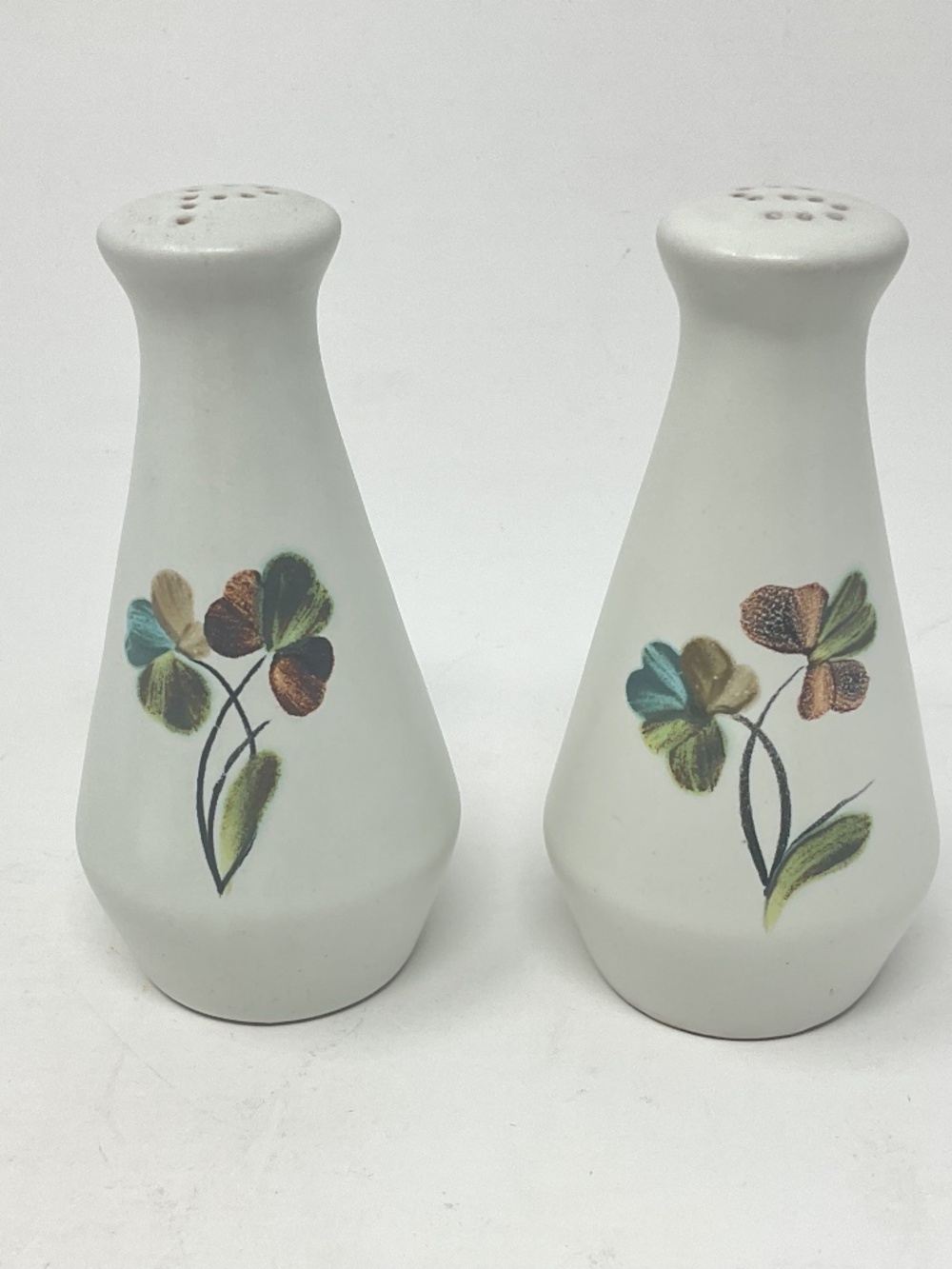Denby Shamrock Stoneware Salt & Pepper Set